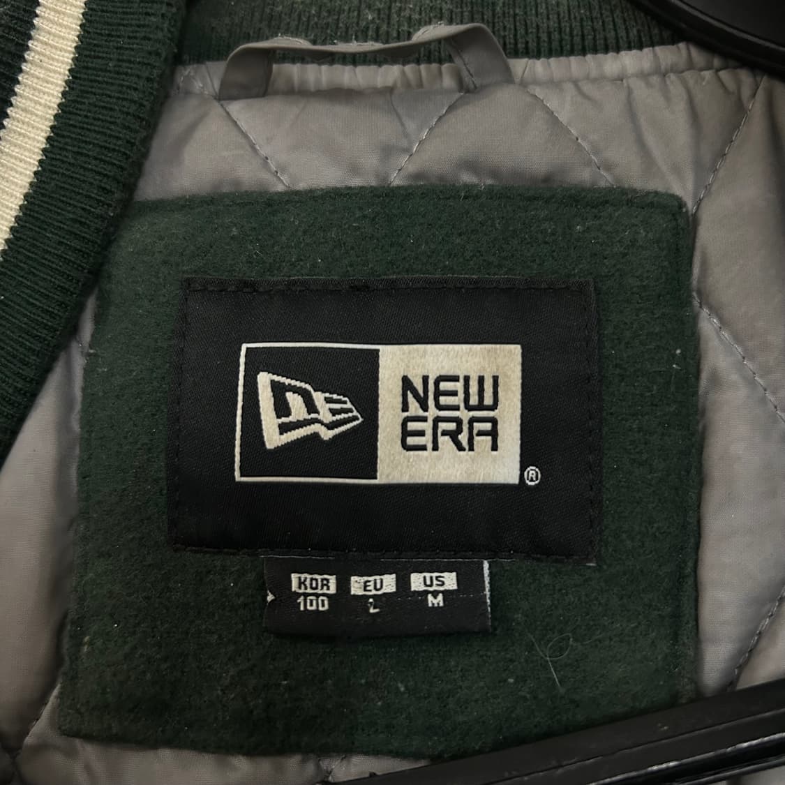 (L)뉴에라 오클랜드 어슬레틱스 스타디움 바시티 자켓 상품이미지9