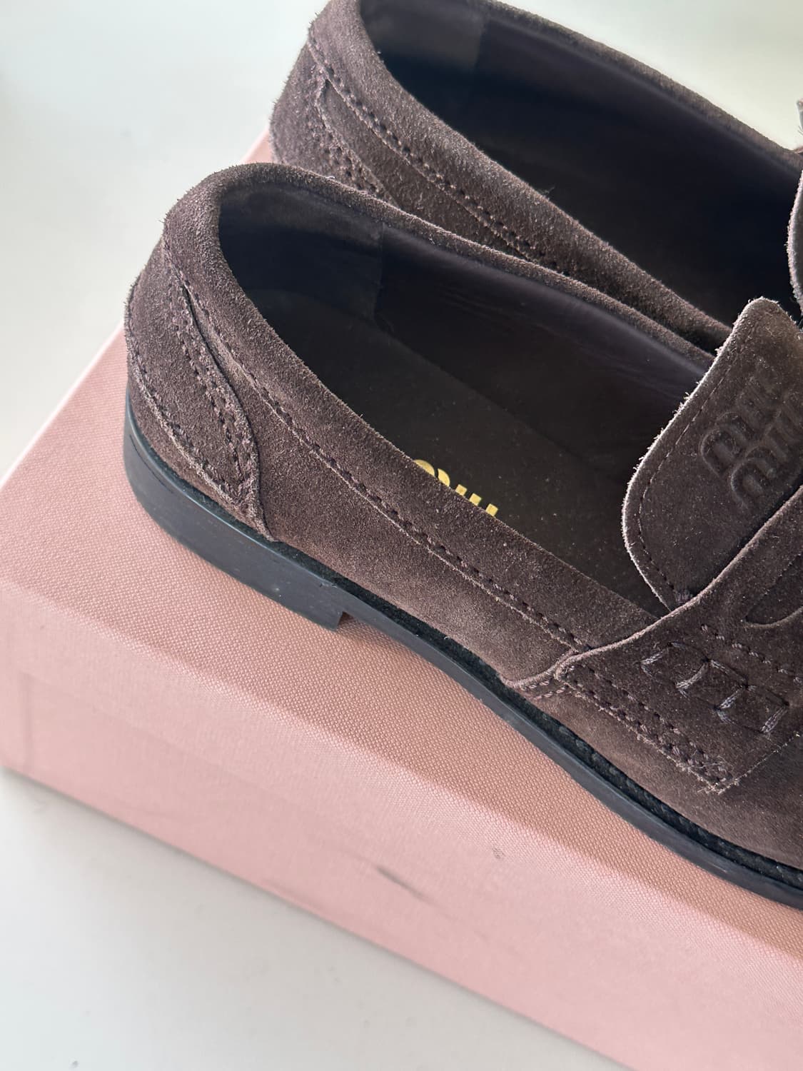 미우미우페니로퍼 38 / 거의새상품  상품이미지3