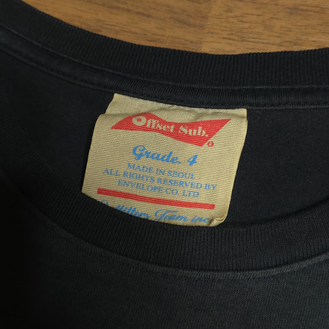 [4]엔벨로프 오프셋 티셔츠 빈티지 밴드티 상품이미지5