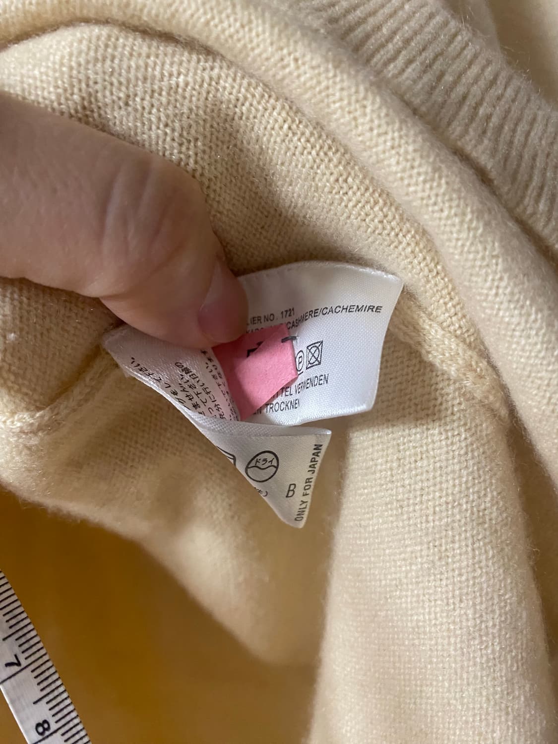 엘레강스 캐시미어 100 니트 상품이미지5