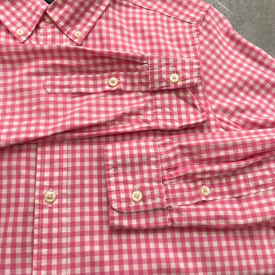 (L) POLO 폴로 랄프로렌 체크 셔츠  상품이미지7