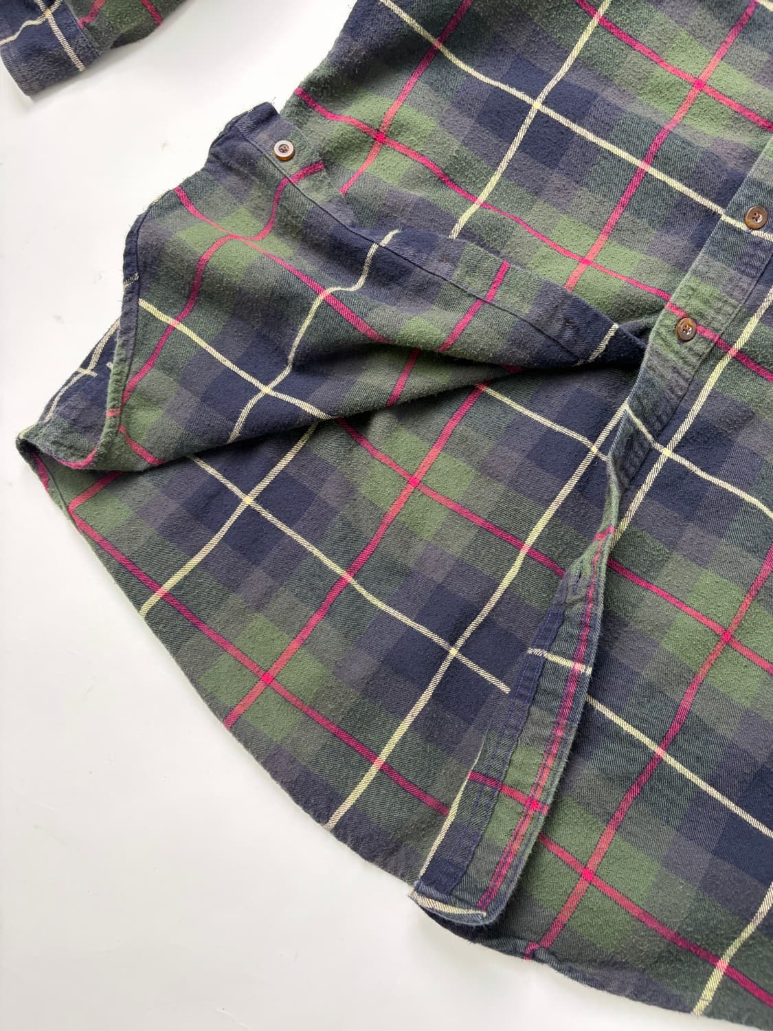 90s L.L.Bean Plaid Button Up Shirt 상품이미지6
