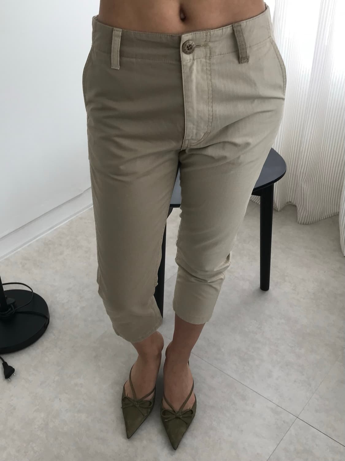 X-girl two-tone cafri pants 상품이미지2