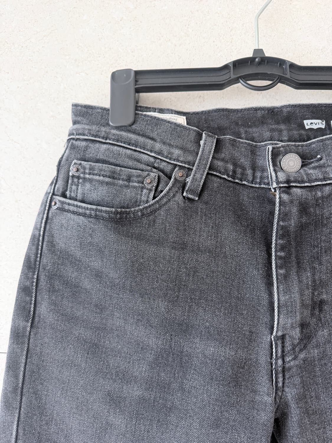 리바이스 511 블랙 워싱 청바지 W30 L32 상품이미지4