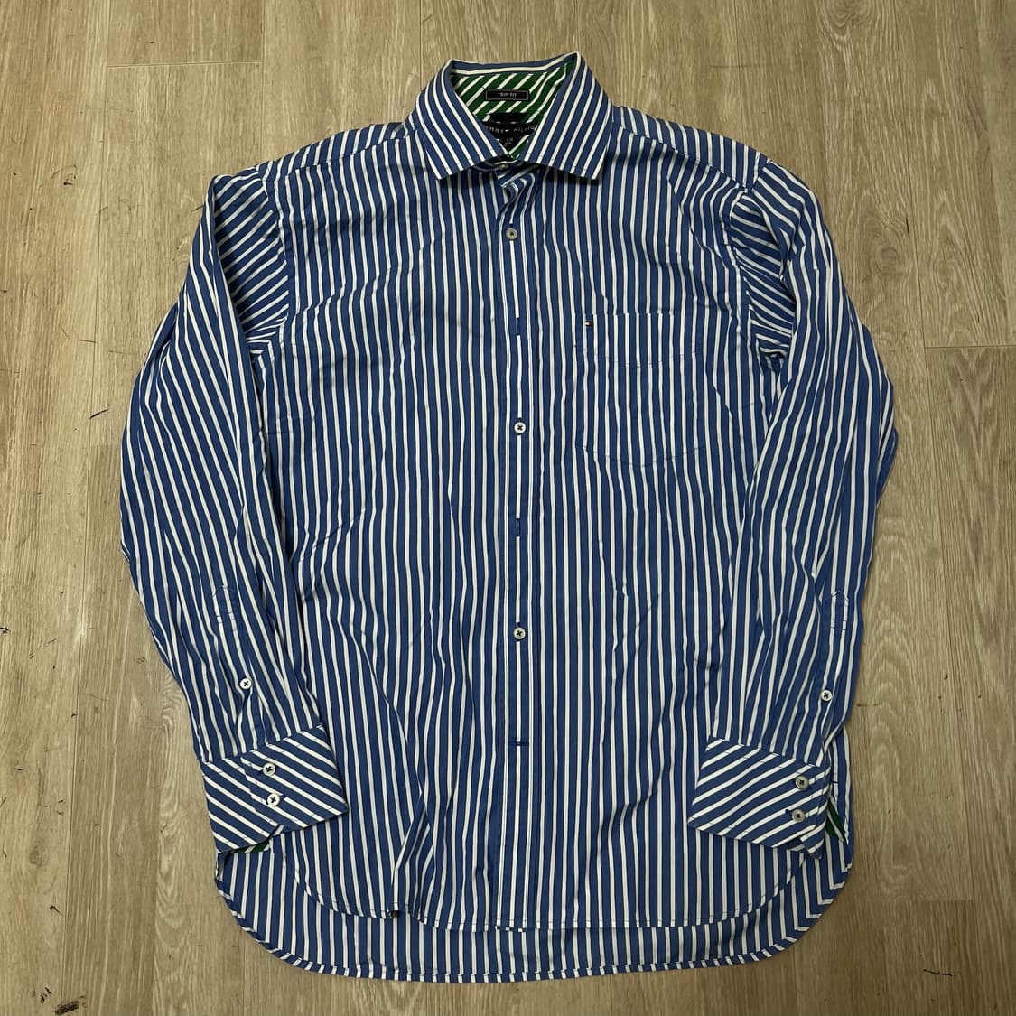 타미힐피거 남성 스트라이프 셔츠 L/100  상품이미지1