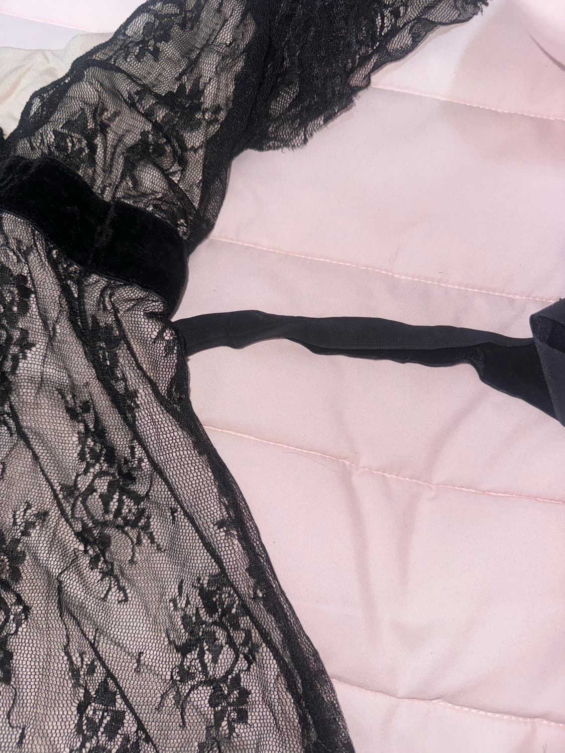 히메갸루 블랙핑크 끈 원피스🎀🖤 상품이미지4