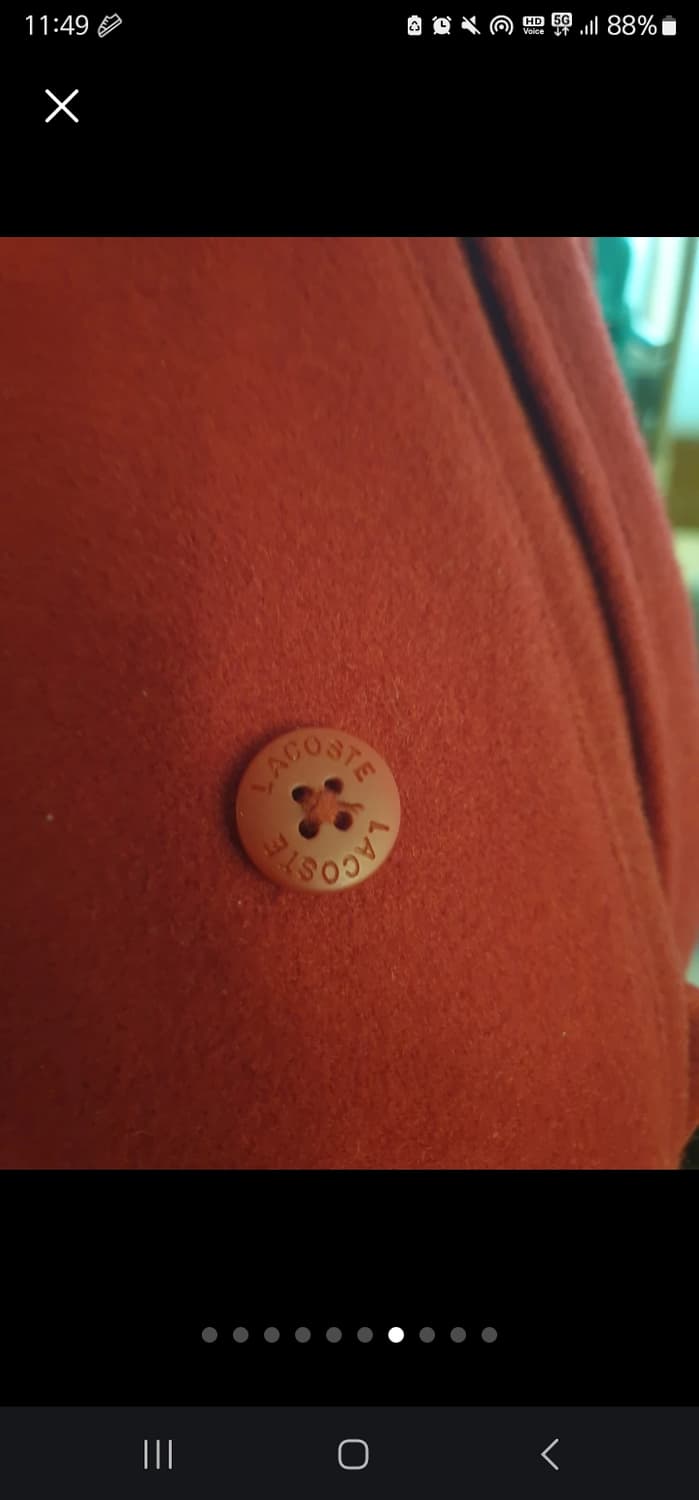 XL Supreme 슈프림 라코스테 정품 모직자켓 봄 가을 나이키 노스 상품이미지7