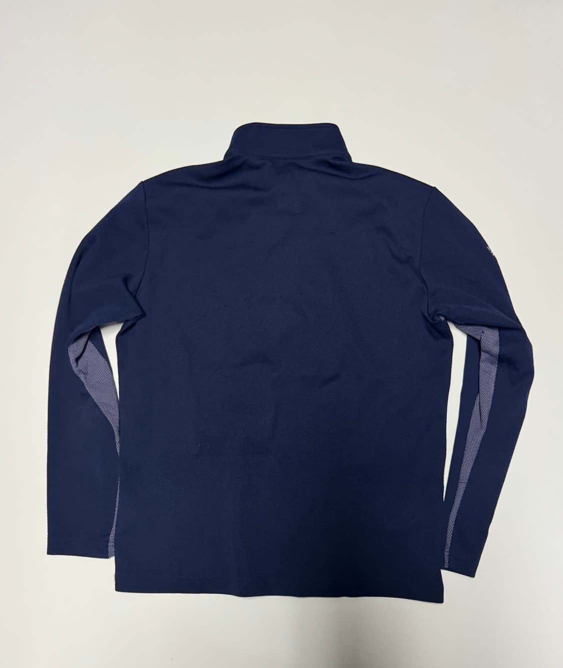 밀레 등산 기능성 반집업 긴팔티 L 네이비 상품이미지2