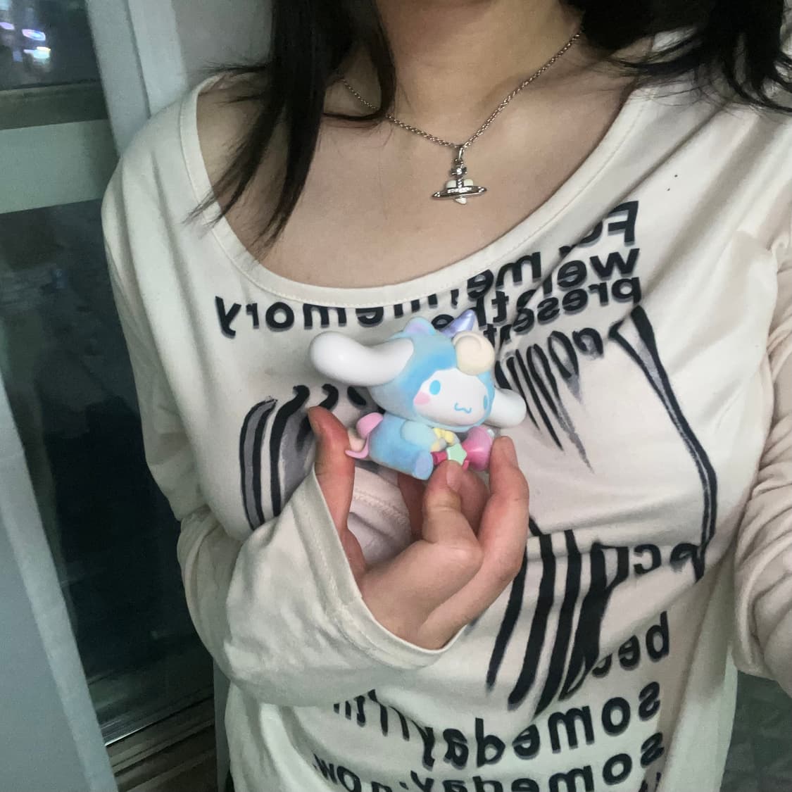 비비안웨스트우드 디아망떼 화이트 목걸이 상품이미지9