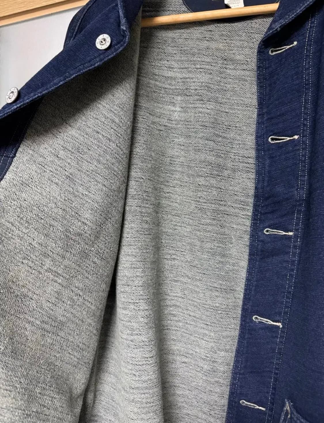 폴로 더블알엘 테리 재킷 인디고 XL 상품이미지6