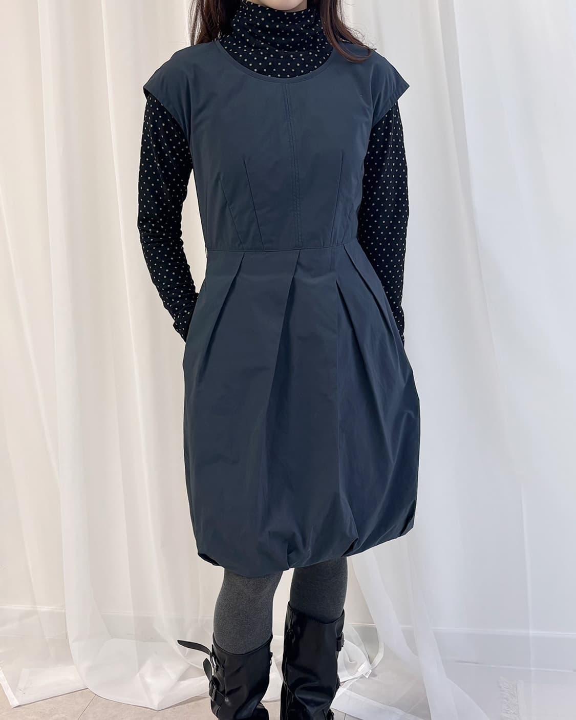 Coomb balloon tuck padded ops 상품이미지1