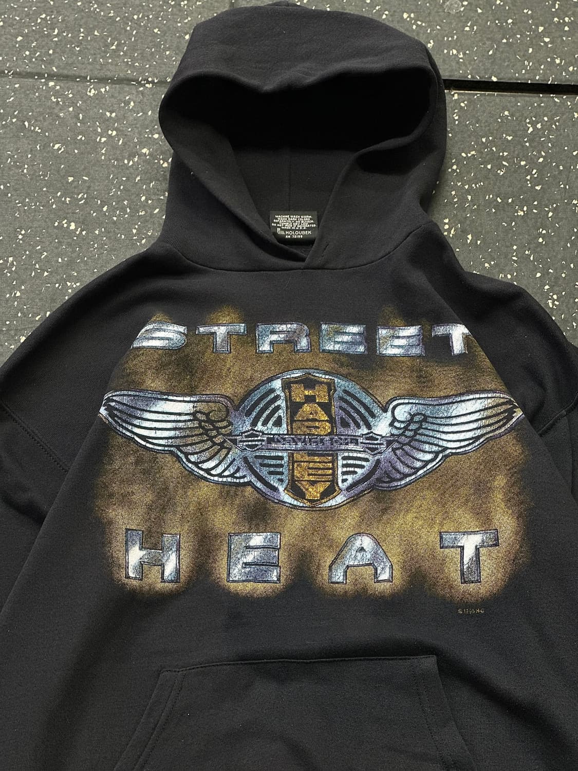 Vintage 1995 HD Harley Davidson Flames S 상품이미지6