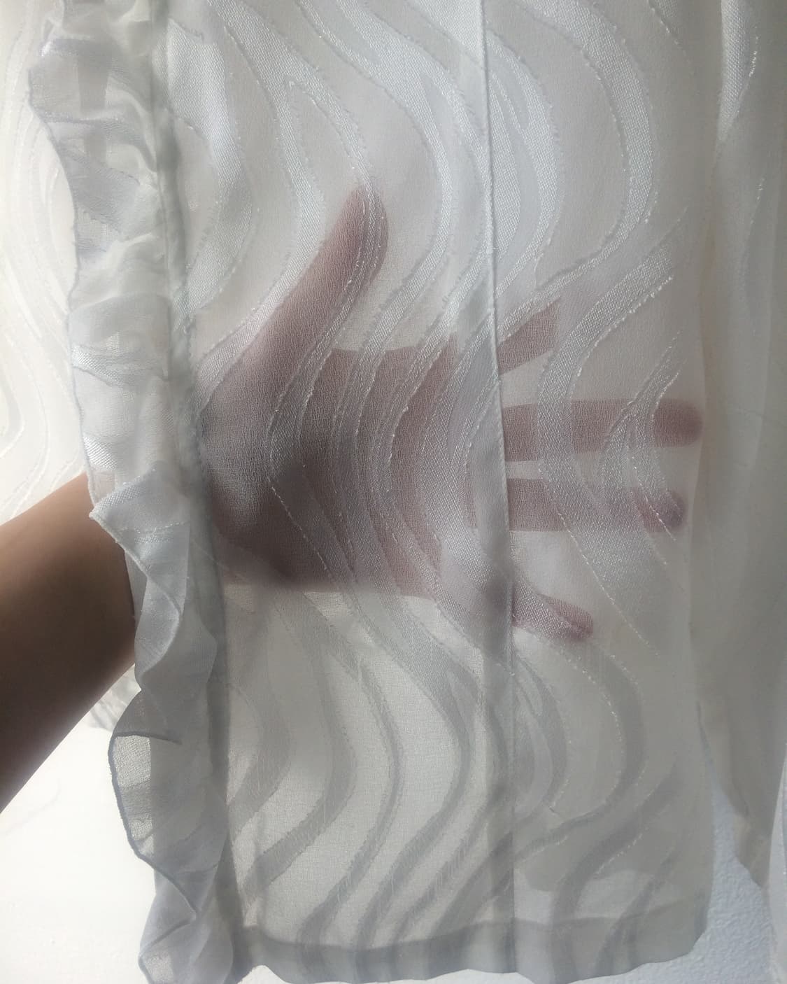 Pattern see through jacket 상품이미지6
