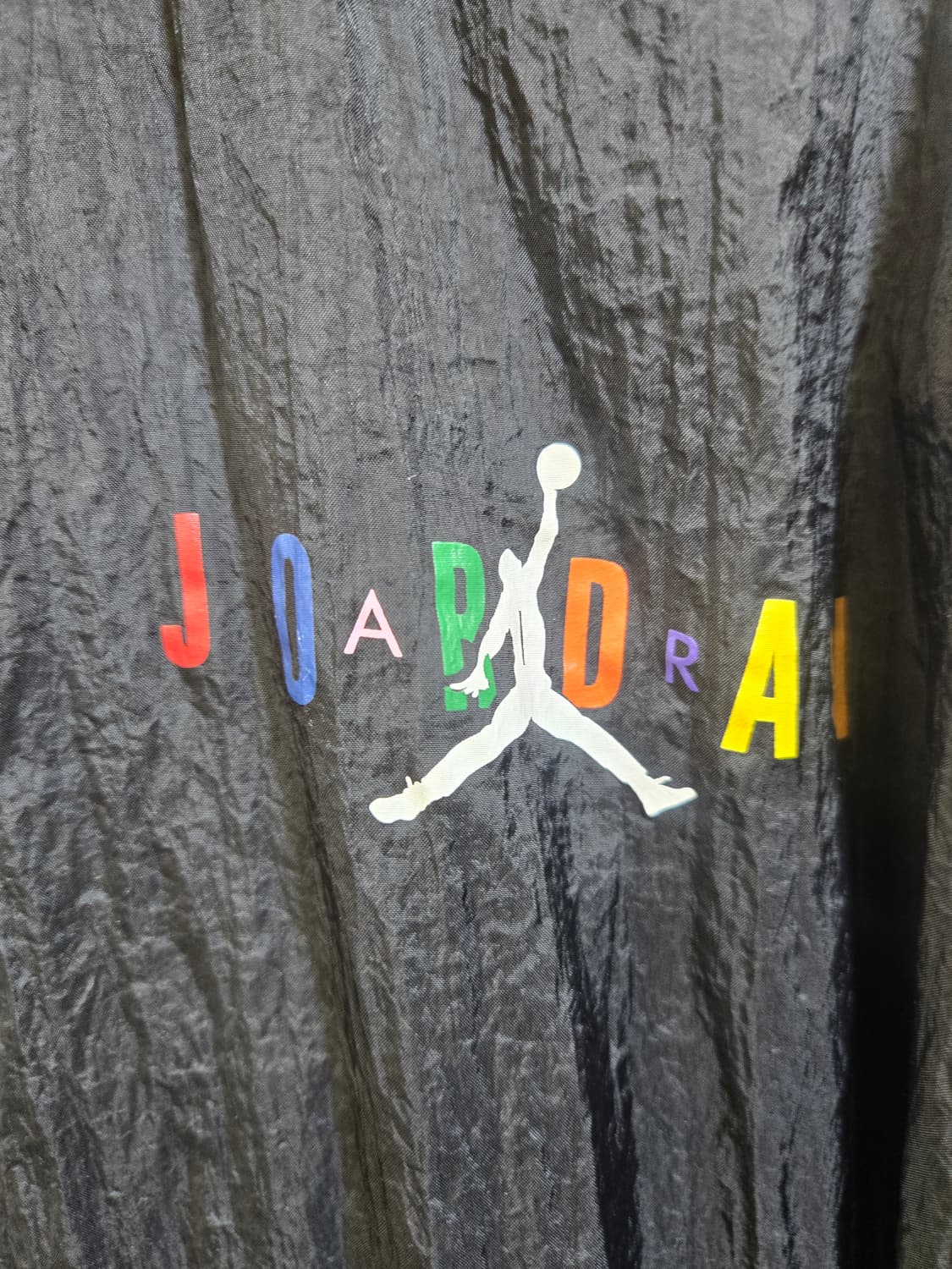 조던 블랙/화이트 바람막이 자켓 상품이미지5