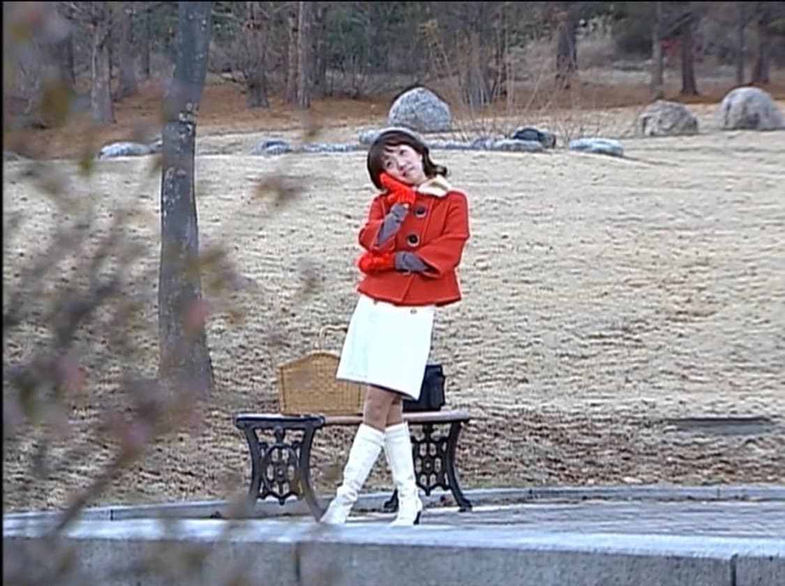 lee 화이트 데님 미디 스커트 상품이미지3