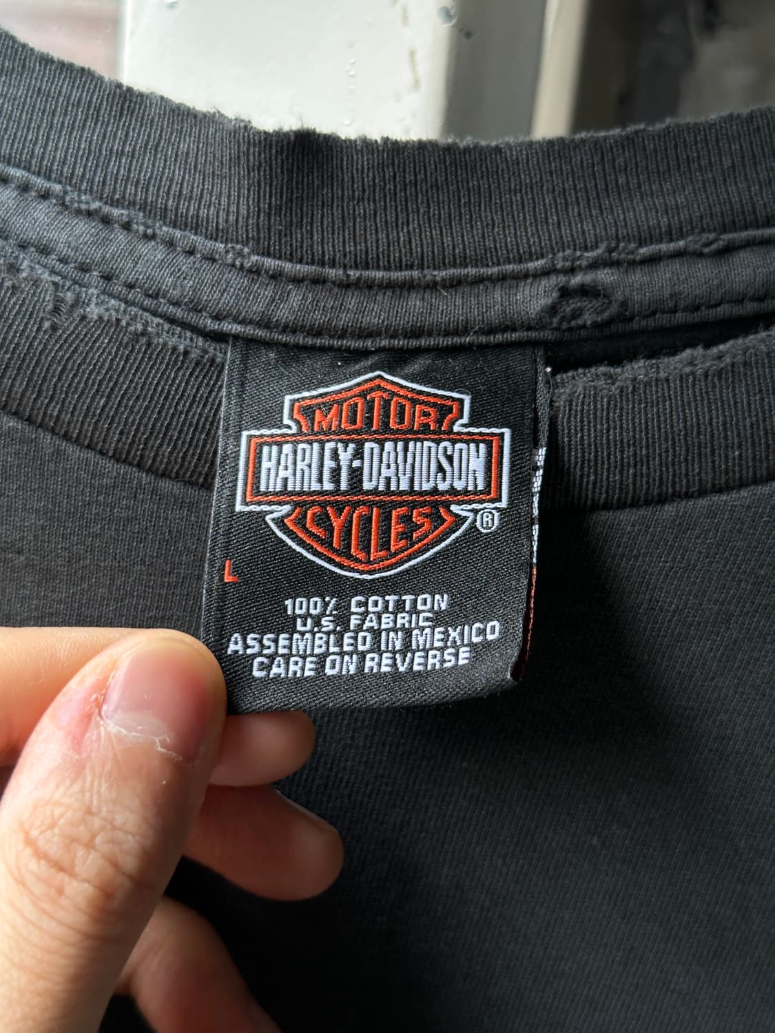 00's USA Made 할리 데이비슨 티셔츠 빈티지 할리티 상품이미지7