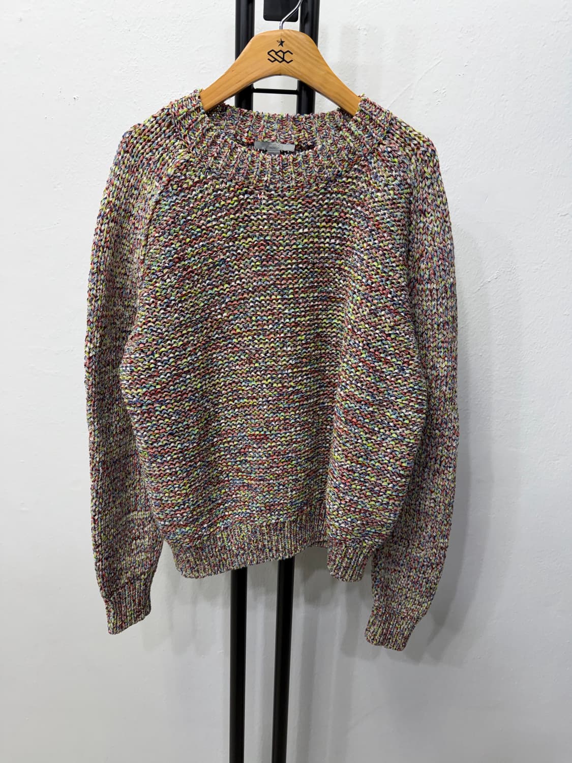 정품) COS 코스 여성 믹스 컬러 니트 스웨터 M 상품이미지1