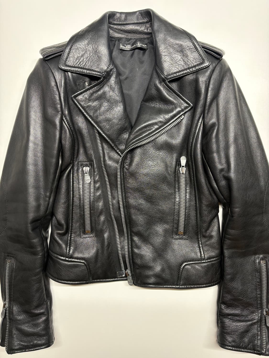 발렌시아가 11aw 모토 바이커 레더 자켓 상품이미지3