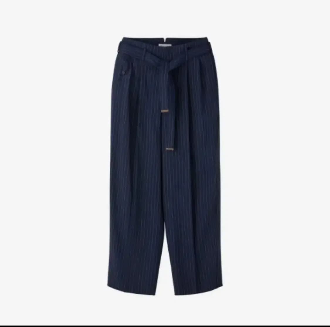 렉토 핀 스트라이프 팬츠 L 라지 상품이미지1