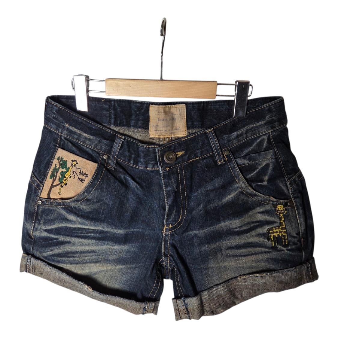 [Lolita jeans] 로리타 진 데님 숏팬츠 상품이미지1