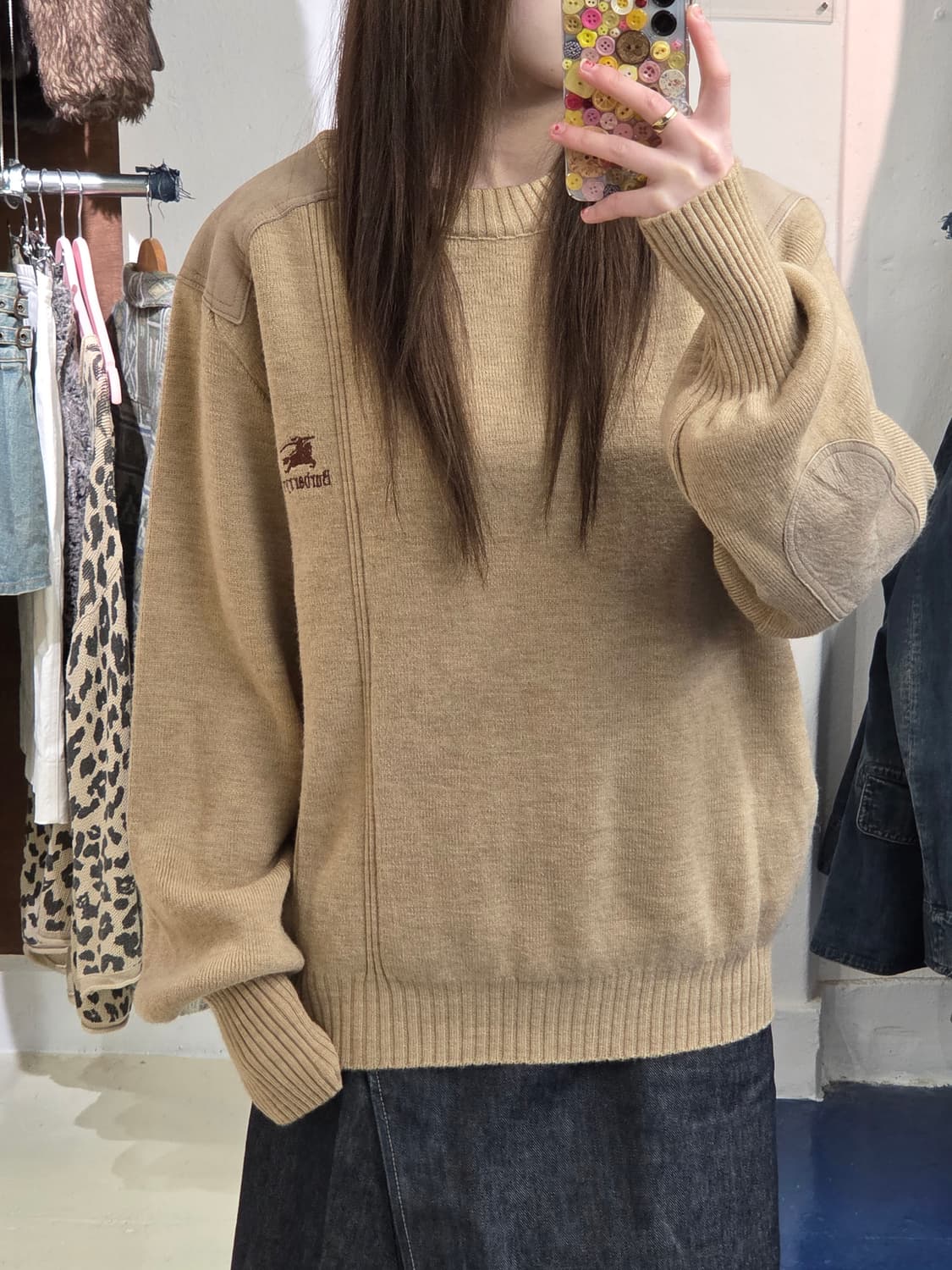 1990s Burberrys 버버리 코만도 니트 상품이미지1