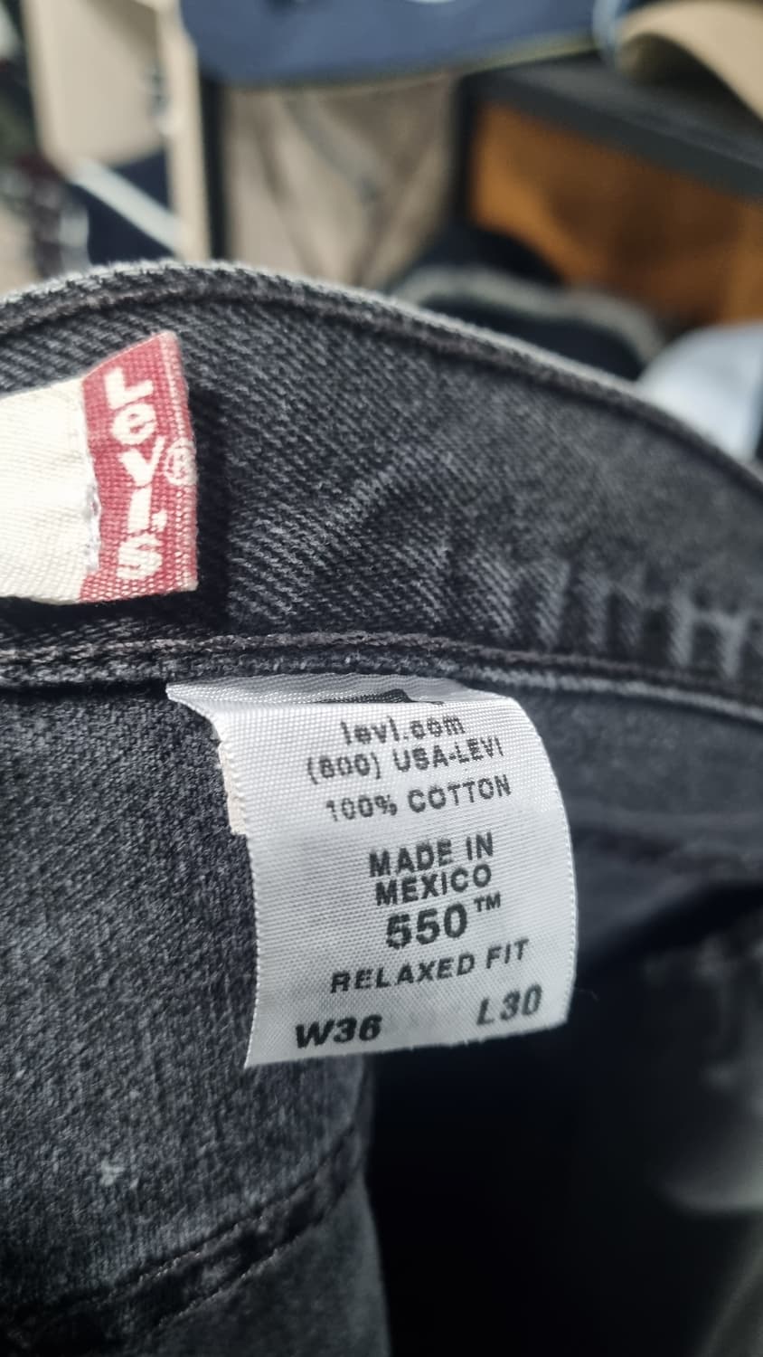 리바이스550 릴렉스드핏 그레이 34size  상태좋음 상품이미지6