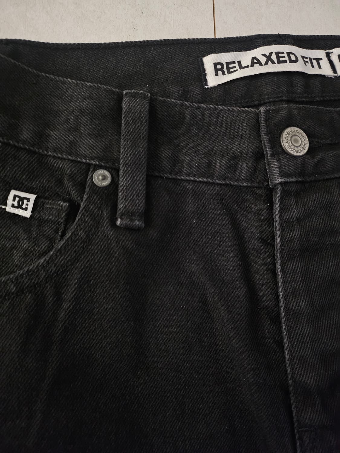 디씨 D.C SHOE 블랙데님 상품이미지5