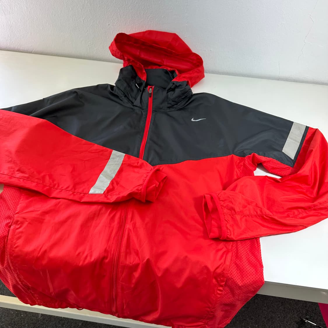 M 95 나이키런닝 투톤 스카치스우시 런닝경량바막 자켓 상품이미지2
