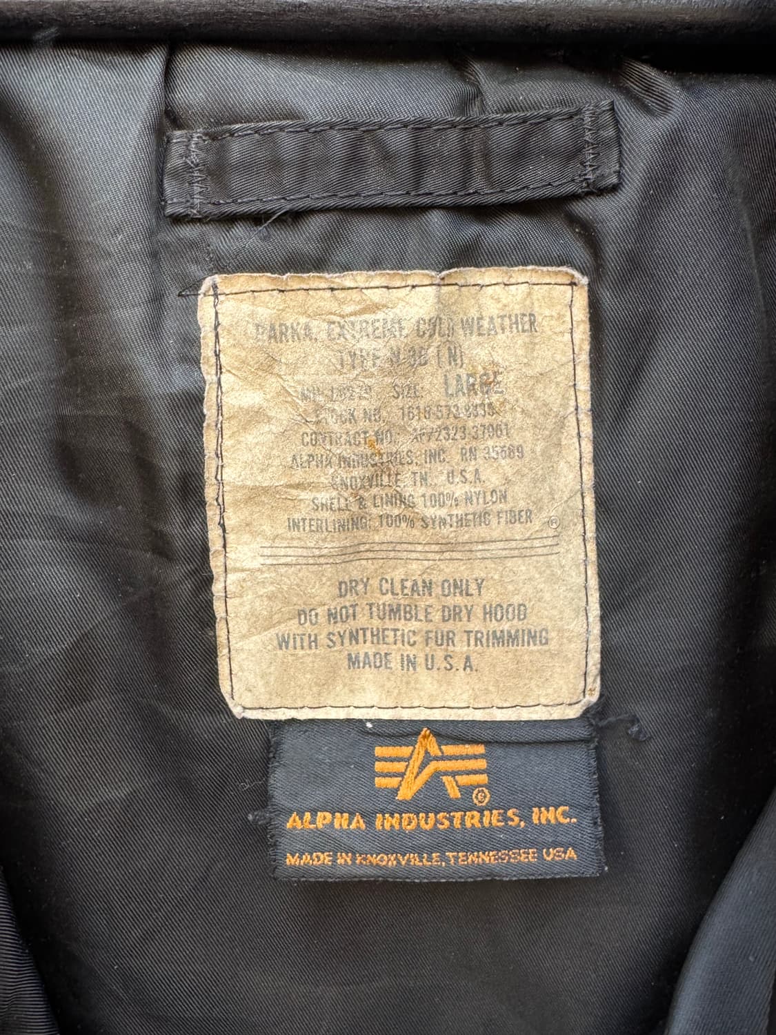 알파인더스트리 오리지널 퍼후드 N-3B 파카 상품이미지4