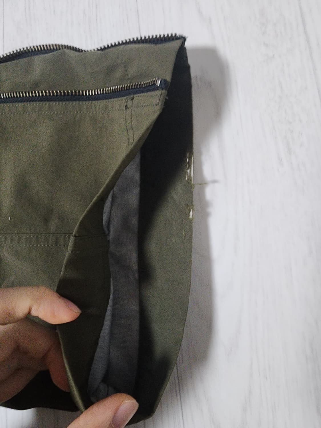 아식스 앤더슨벨 카고 팬츠 카키 M 상품이미지2