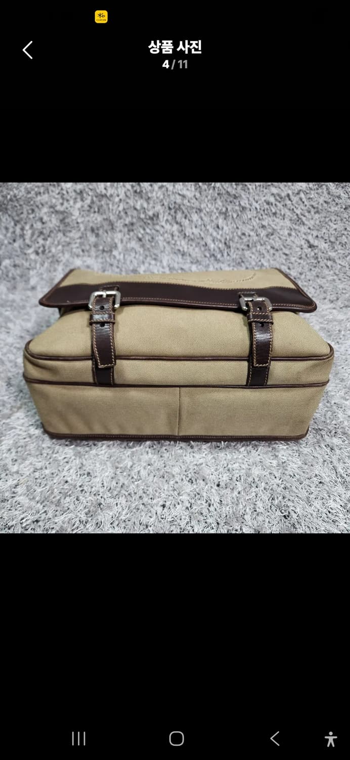 프라다 자카드 서류가방 상품이미지4