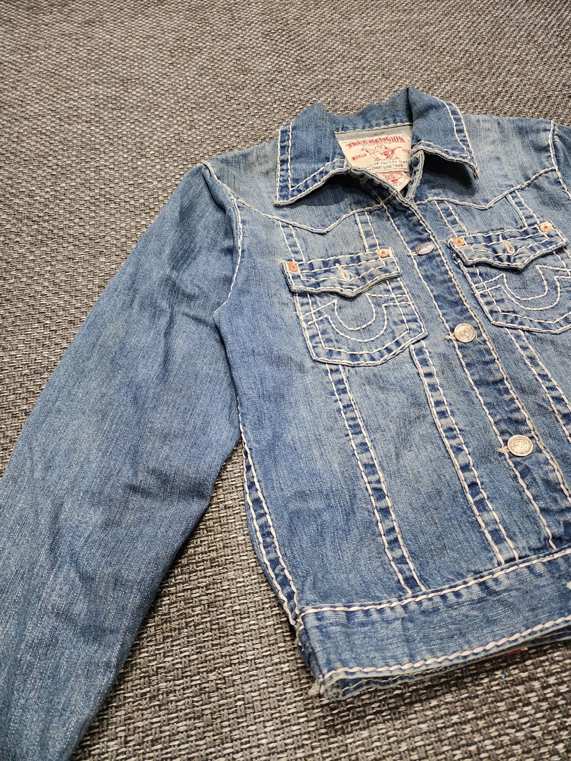 트루릴리젼 데님 지미슈퍼 자켓 L 상품이미지6