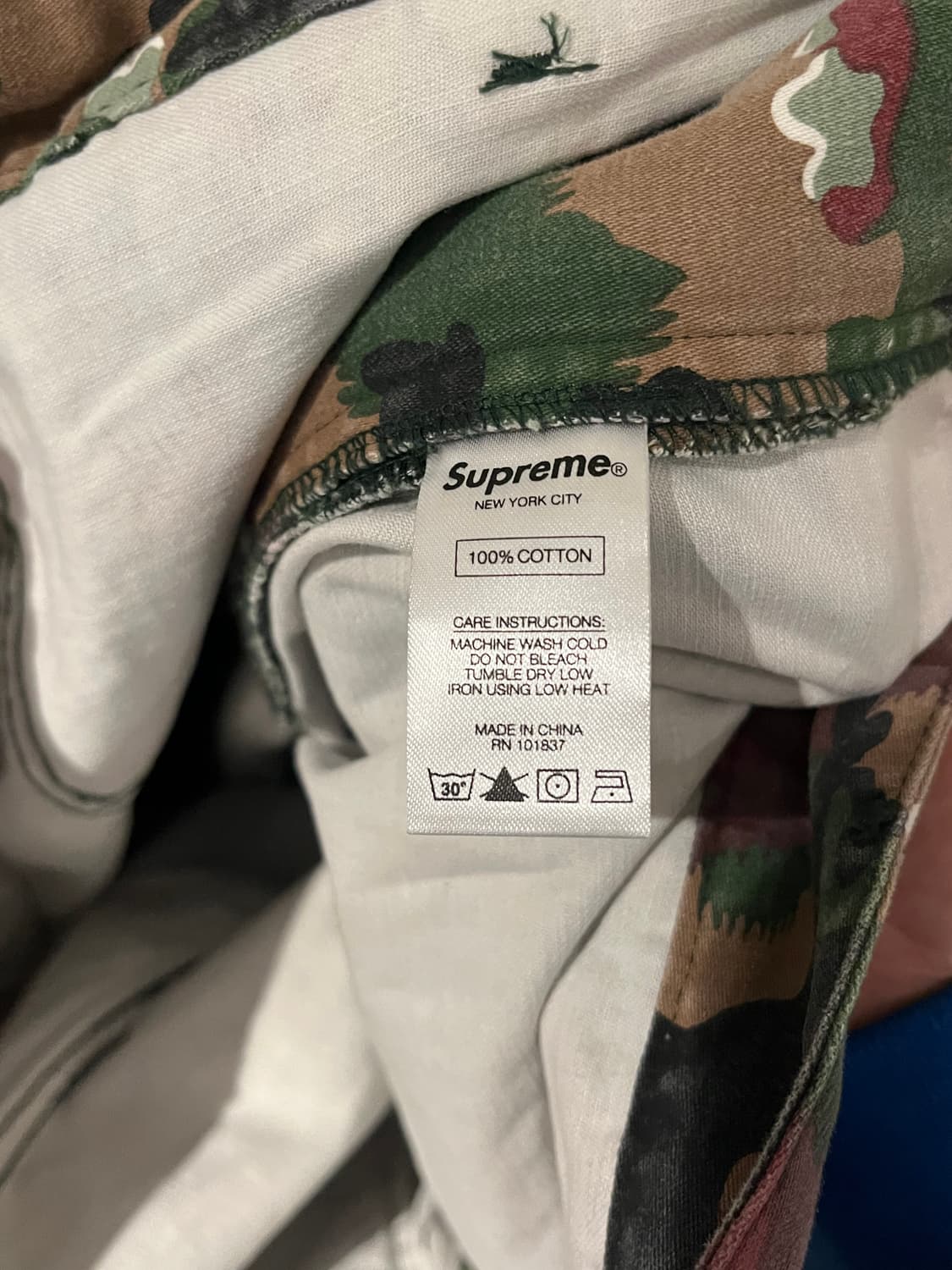 Supreme 2017 Field Pants Camo 상품이미지8