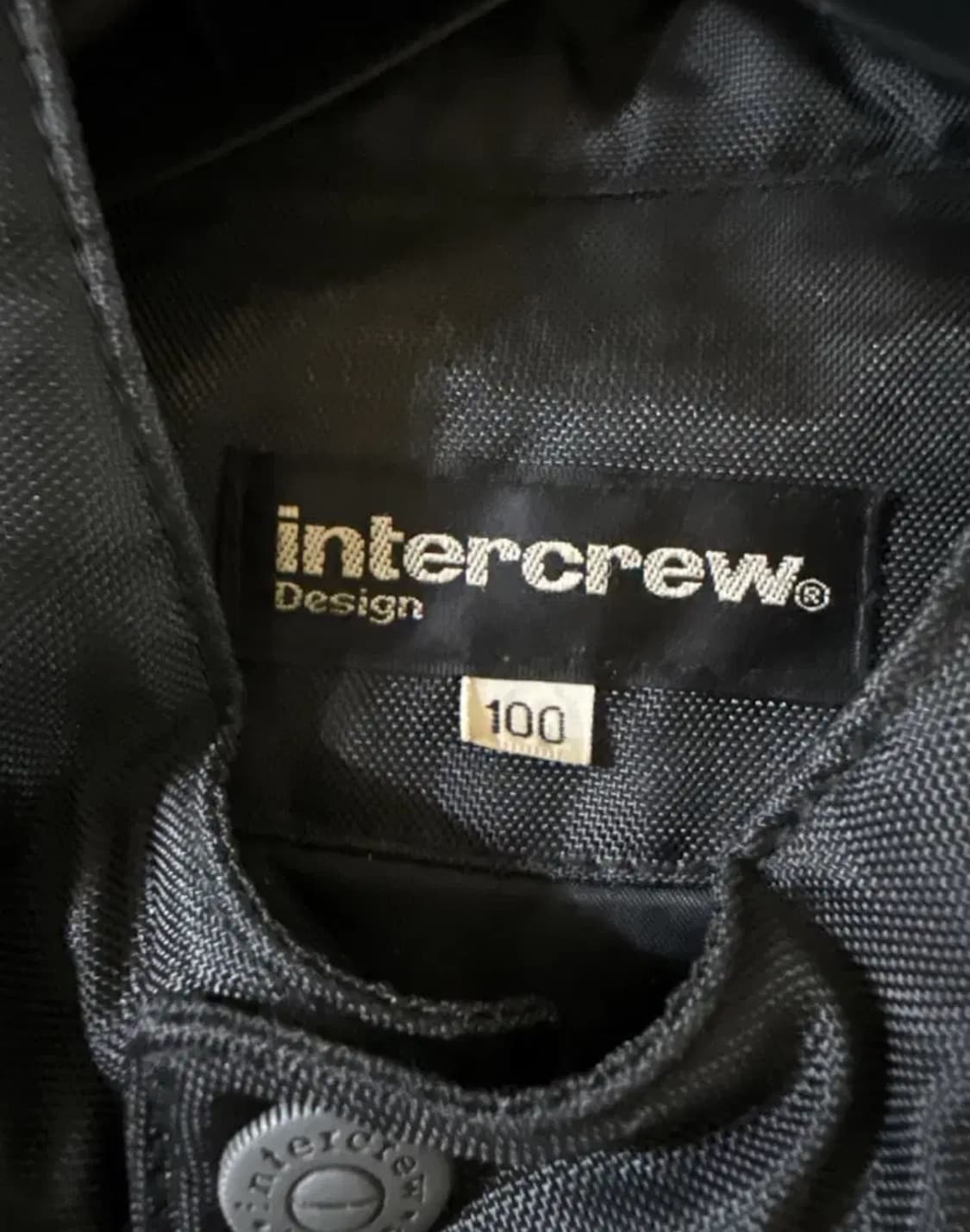 인터크루  레이싱 바람막이 레더믹스 나일론 바이커자켓 상품이미지8