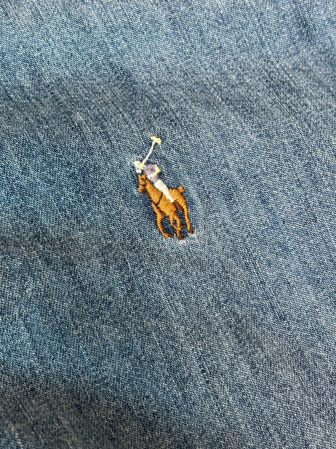 폴로 랄프로렌 신형 슬림핏 데님셔츠 상품이미지4