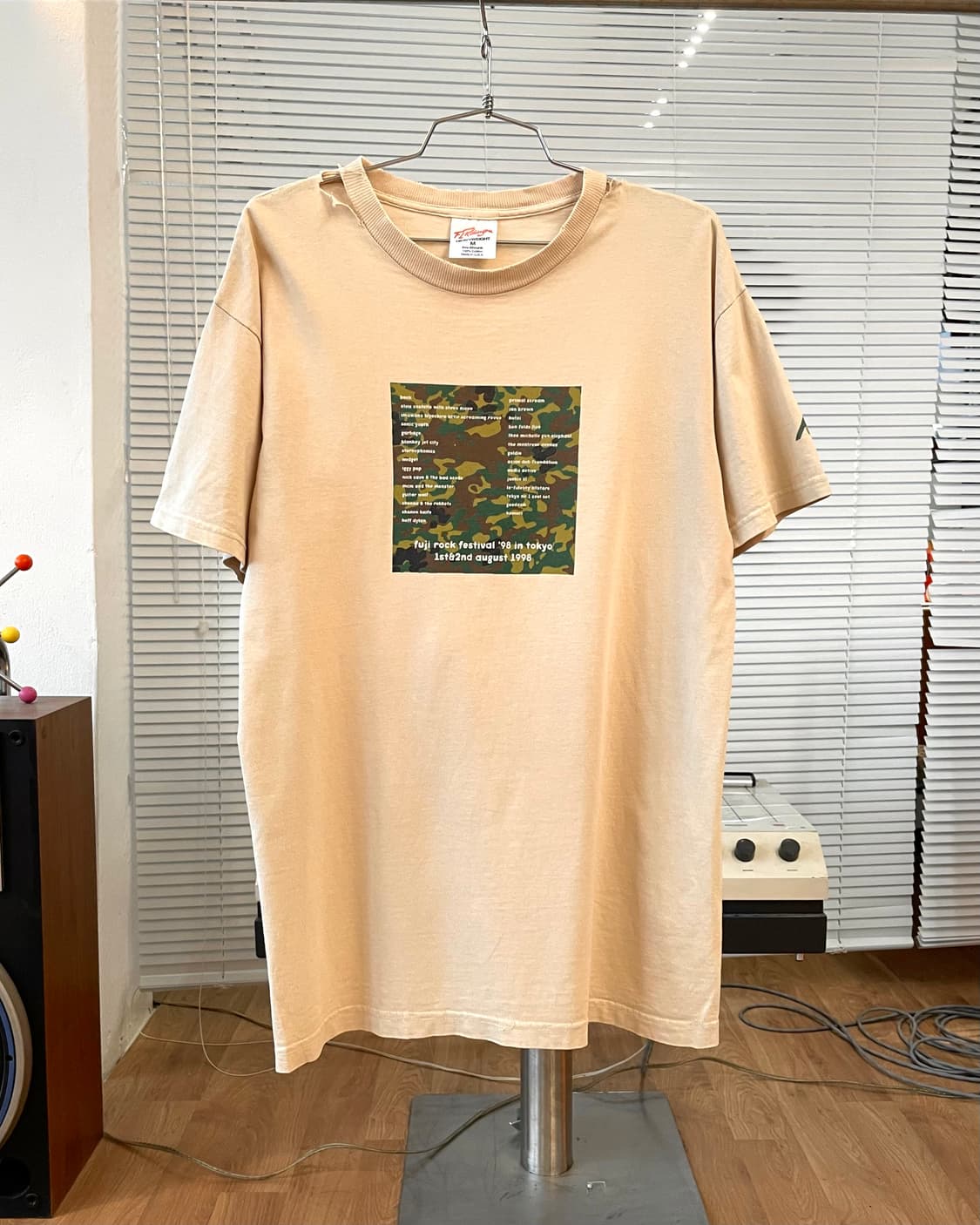 [M] 1998 후지락 페스티벌 반팔 티셔츠 상품이미지1