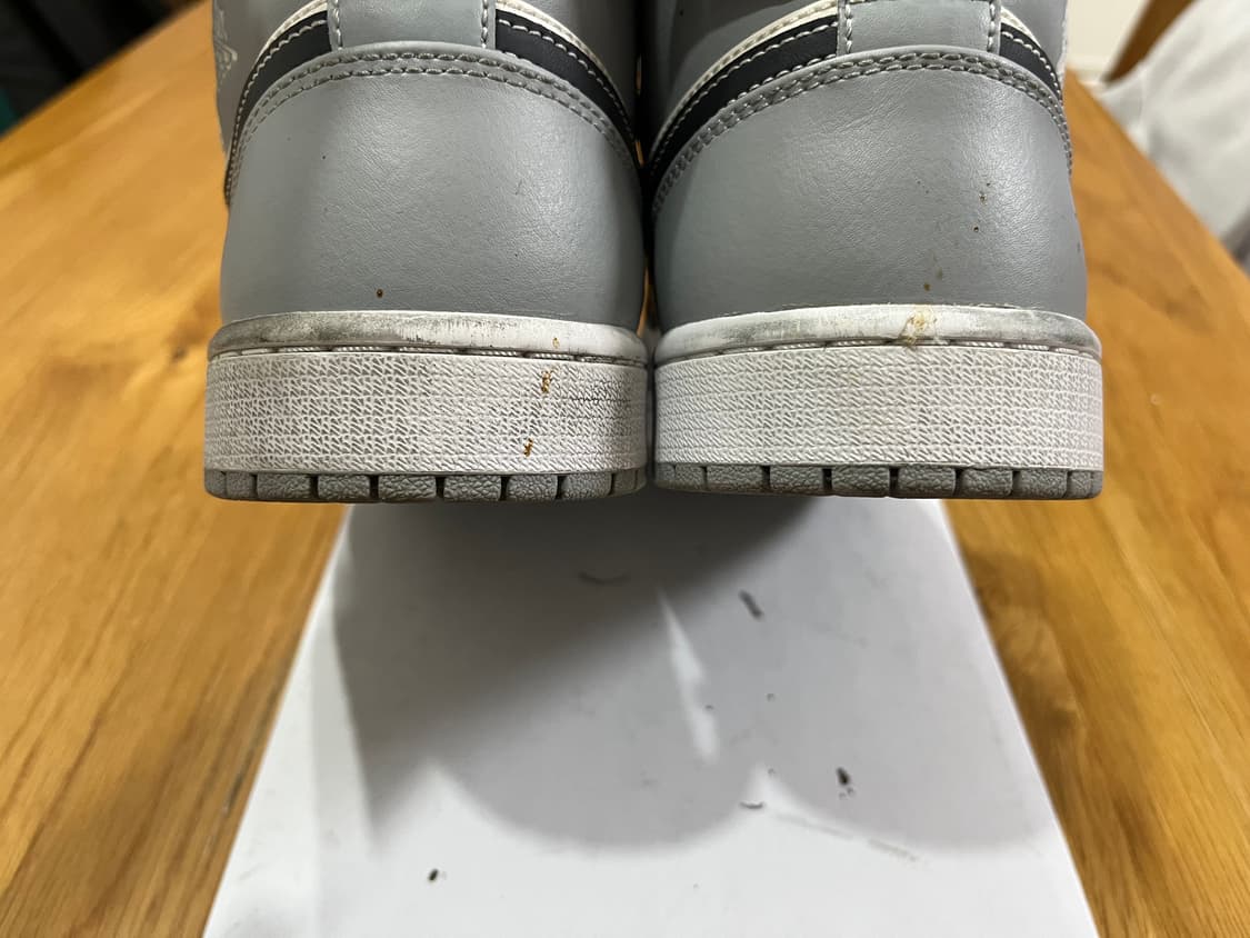 나이키 에어 조던 1 미드 그레이/화이트 Size 285 상품이미지5