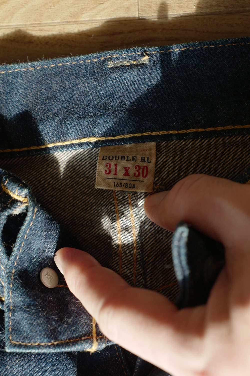 더블알엘 RRL 셀비지 데님 스트레이트핏 31x30 상품이미지4