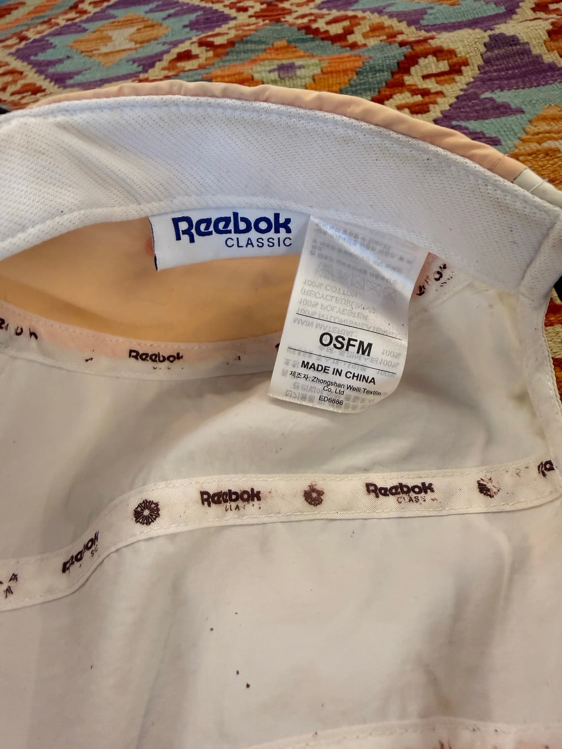 리복 나일론 캠프캡 상품이미지4