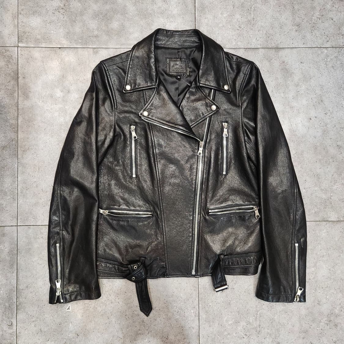 ROBO 리얼레더 더블 라이더 자켓 66 상품이미지1