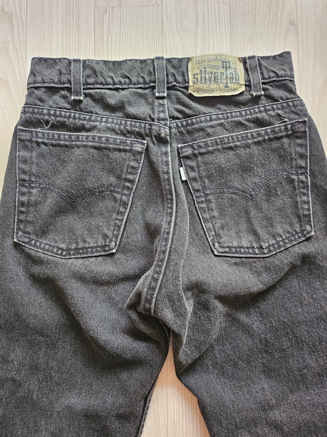 90s 리바이스 실버탭 여성 흑청 상품이미지9