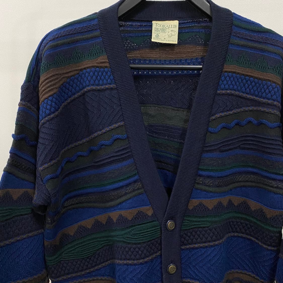 투랄리 오스트레일리아 퓨어 메리노울 케이블 가디건 상품이미지3