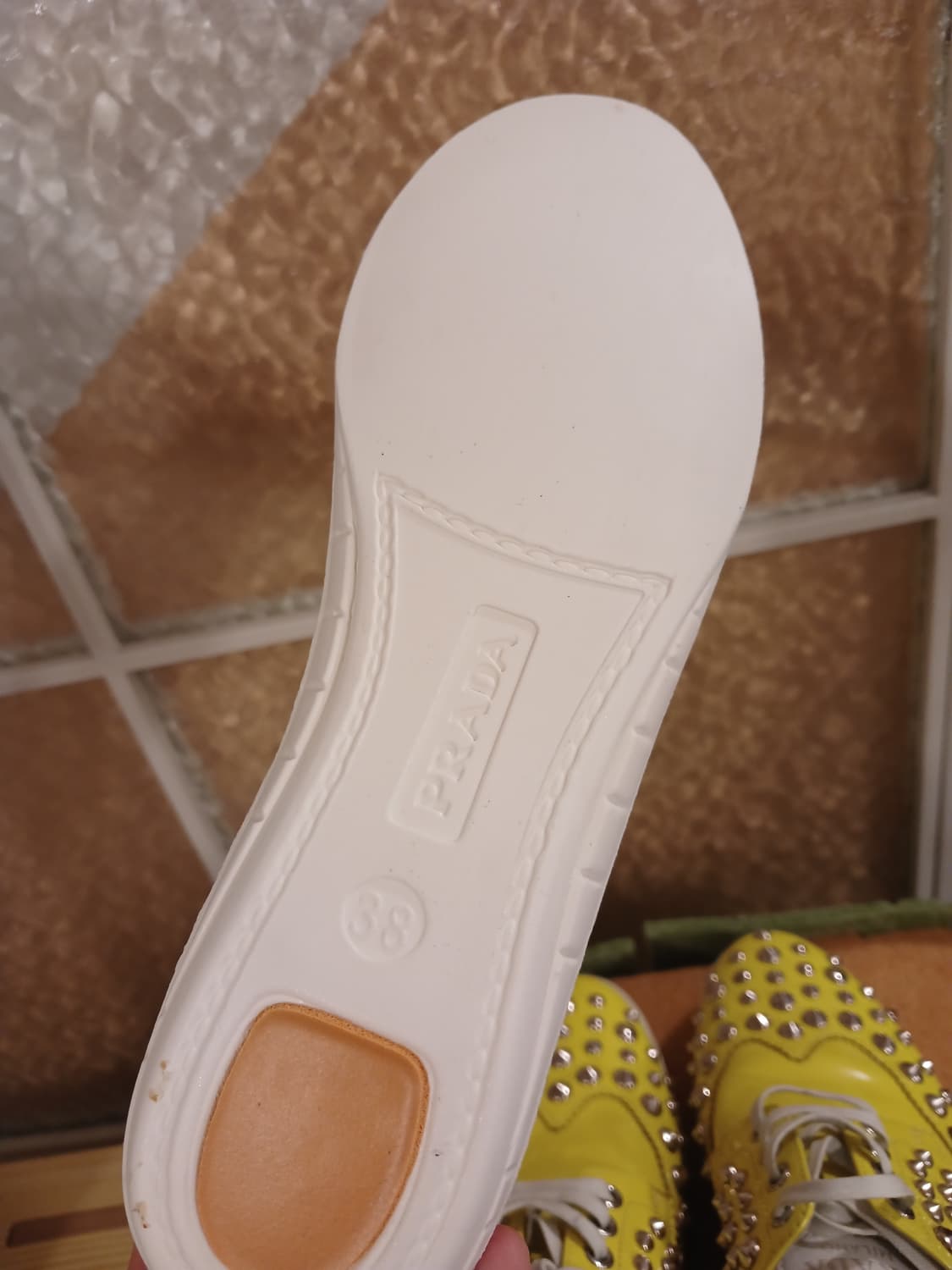 프라다 정품 여성 스니커즈 38 사이즈 상품이미지7