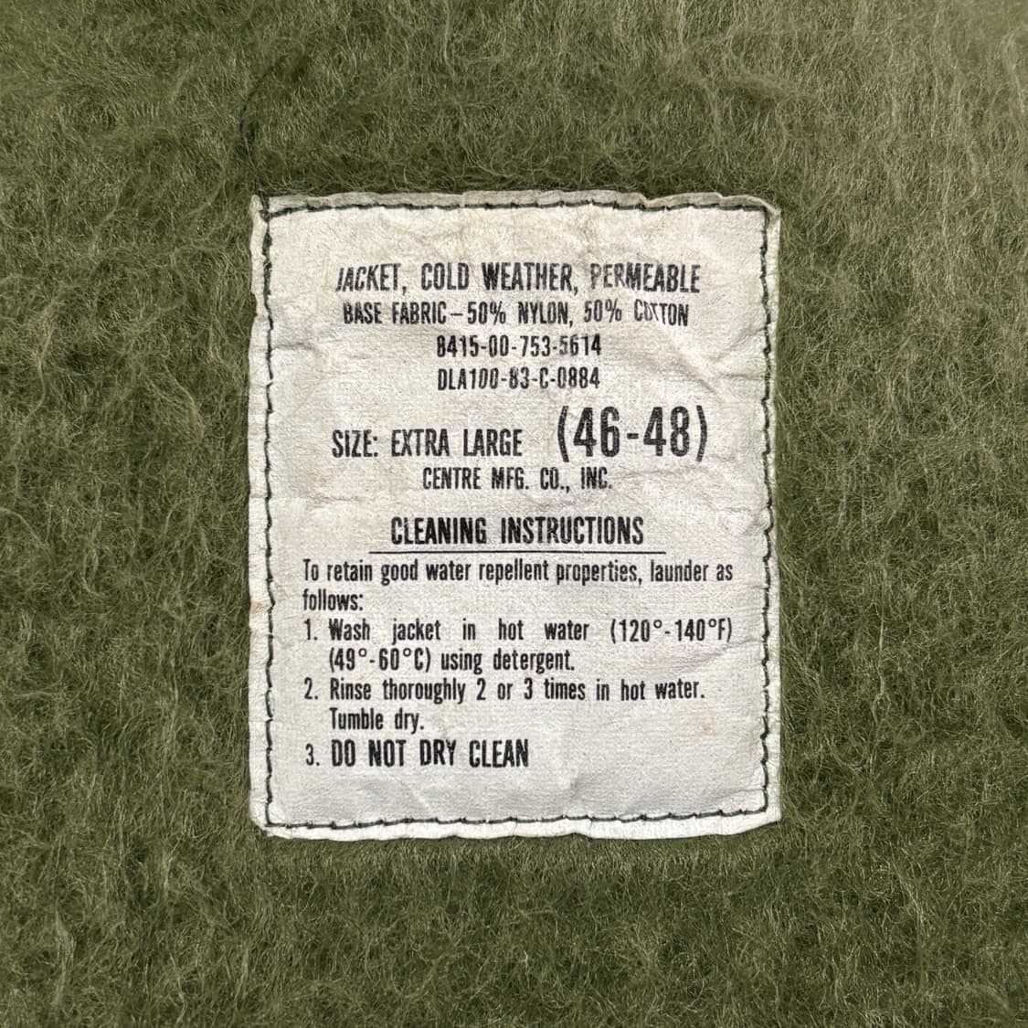 80s 오리지널 A-2 덱자켓 상품이미지4