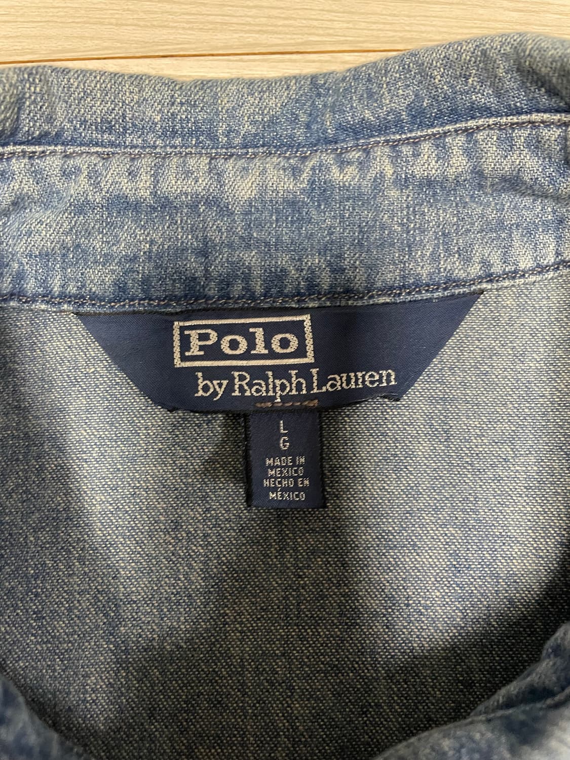 폴로 랄프로렌 베이포트 데님 자켓 L 상품이미지3