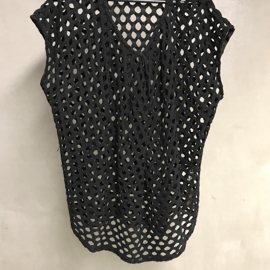 ZUCCA 주카 민소매 펀칭 니트 M(W) 상품이미지3