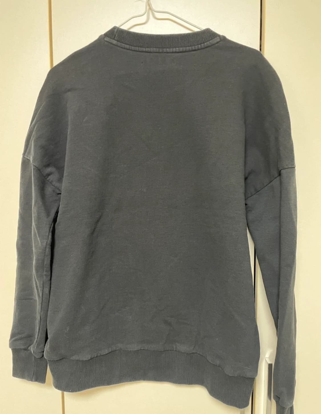 올세인츠 블랙 스웨트셔츠 S 상품이미지3