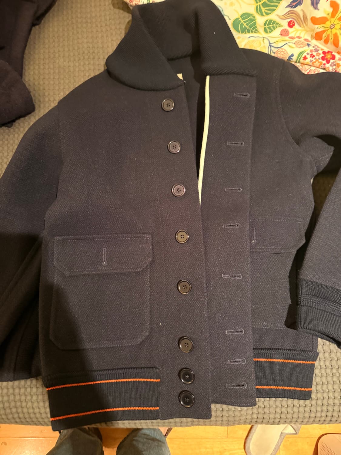 포르텔라 fortela 네이비 자켓 48사이즈 상품이미지3