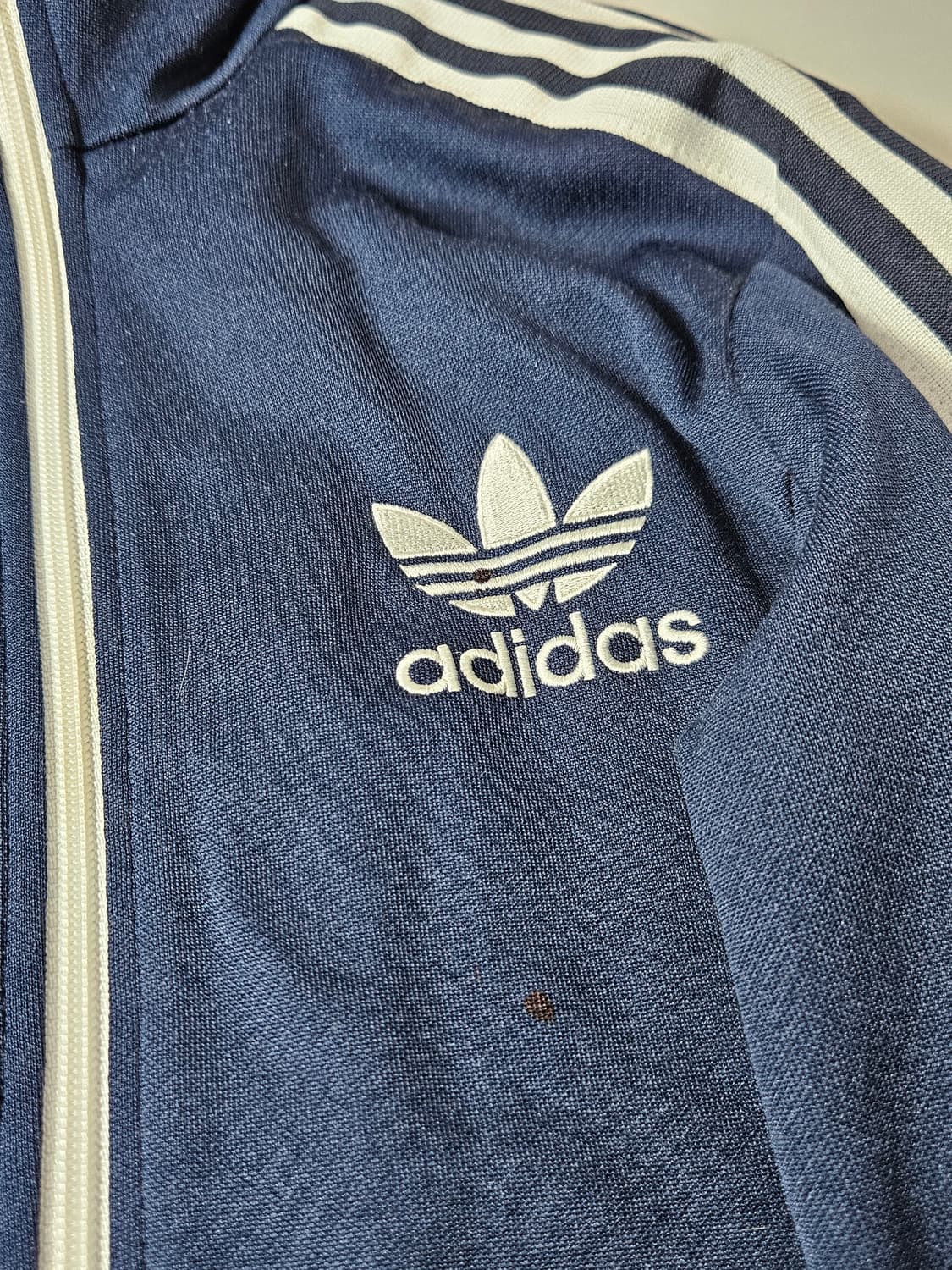 아디다스 네이비 트랙탑 유로파 져지 트랙탑 집업 자켓 y2k 여성 85 상품이미지2