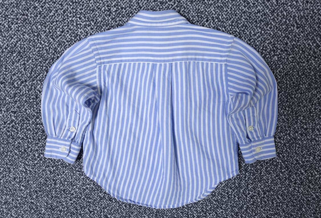 [무료배송][12M]폴로 베이비 스트라이프 셔츠 남방 상품이미지2